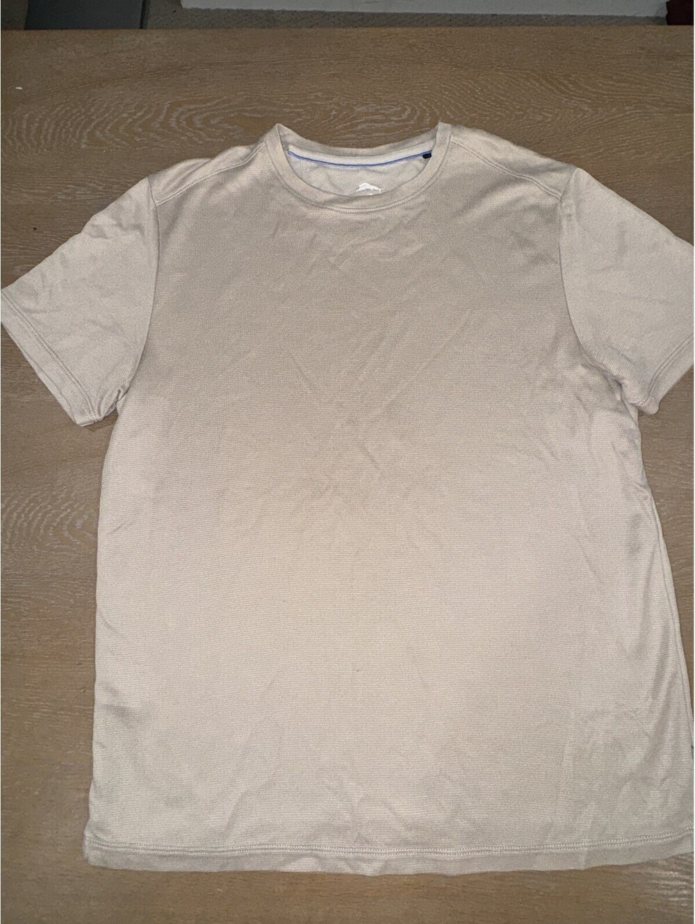 Tommy Bahama Breezeway Crewneck Short Sleeve T Shirt SIZE SMALL Tan Beige